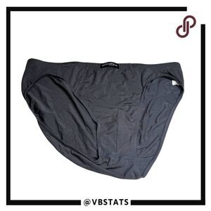 Wirarpa Men's Stretch Elastic Waistband Bikini‎ Underwear Charcoal Gray Size XL